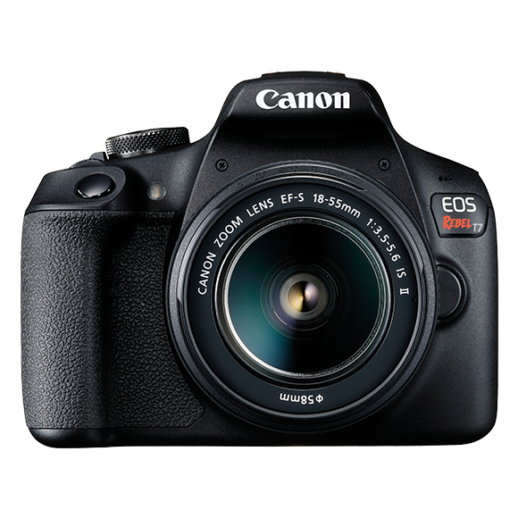 Canon EOS Rebel T7 Digital SLR Camera with EF-S 18-55mm Lens, APS-C Sensor, 24.1MP